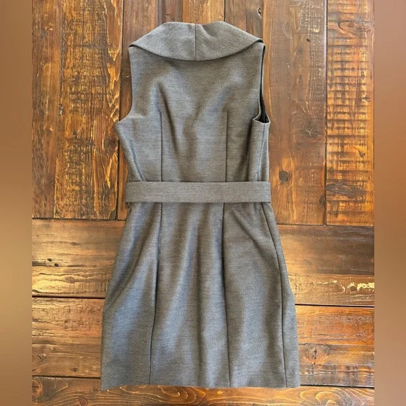 Alexander Wang Belted Virgin Wool Sleeveless Blazer Mini Dress. EUC. Size 4.